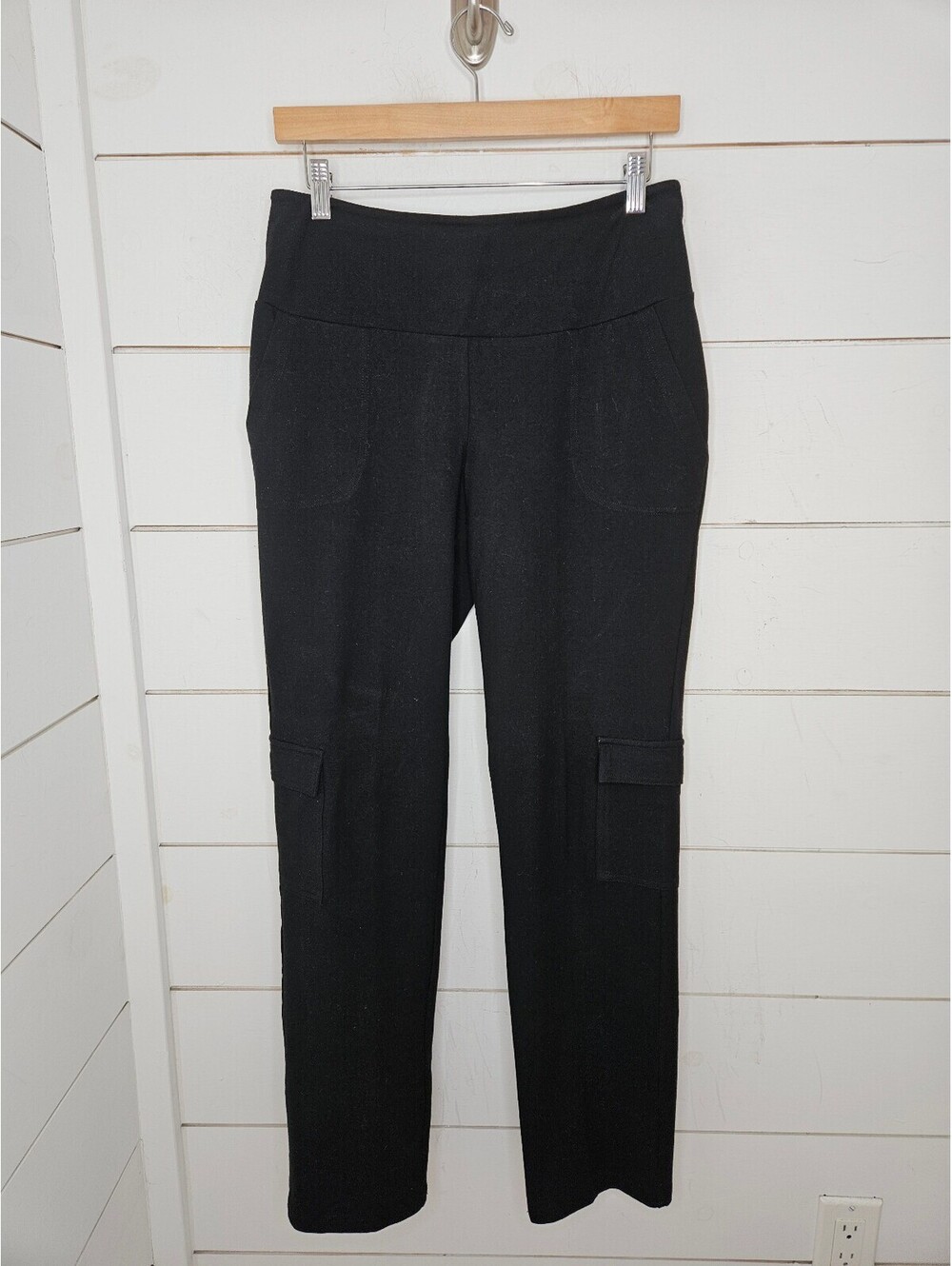 Women with Control by Renee Greenstein small black cargo leggings